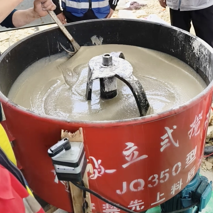 休宁汽轮机余热压缩机导热油设备底座耐高温环氧树脂灌浆料